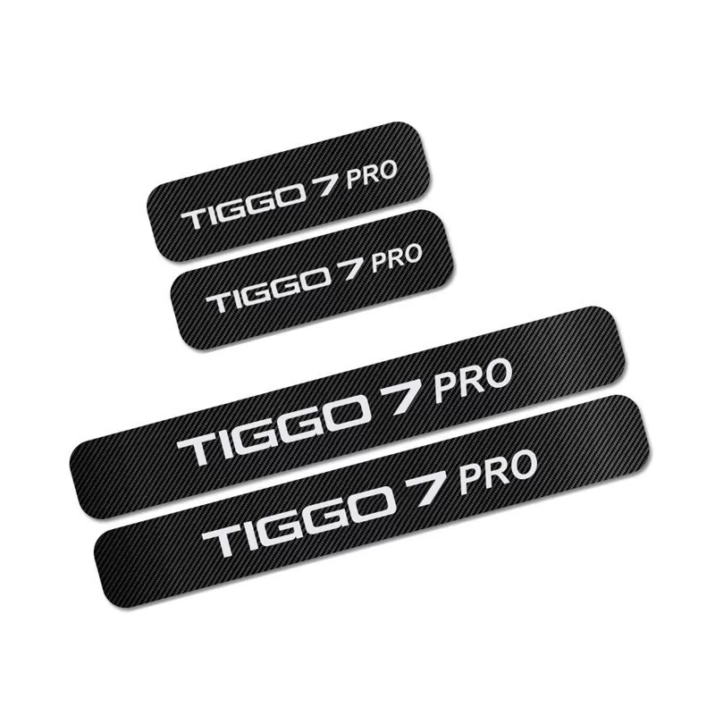 ✅ Наклейки для защиты автомобильных порогов Chery Tiggo 3 4 5 7 PRO 8 - Прочные и стильные!