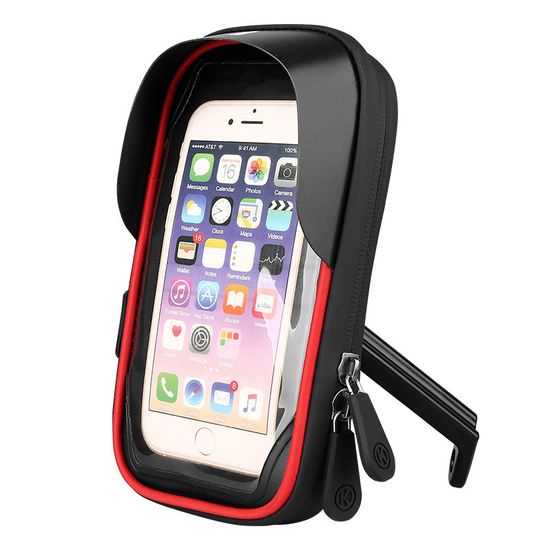 Cross-Border Waterproof Mobile Phone Holder Electric Motorcycle Riding Navigation Stand Mountain Road Bicycle Touch Screen Mobile Phone Bag