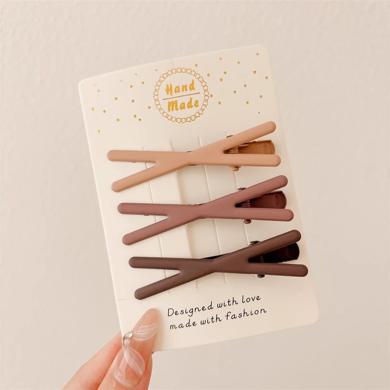 Meilad clip para el cabello para mujeres 2025 nuevo red lateral bang clip para el cabello frente clip para el cabello BB clip para el cabello