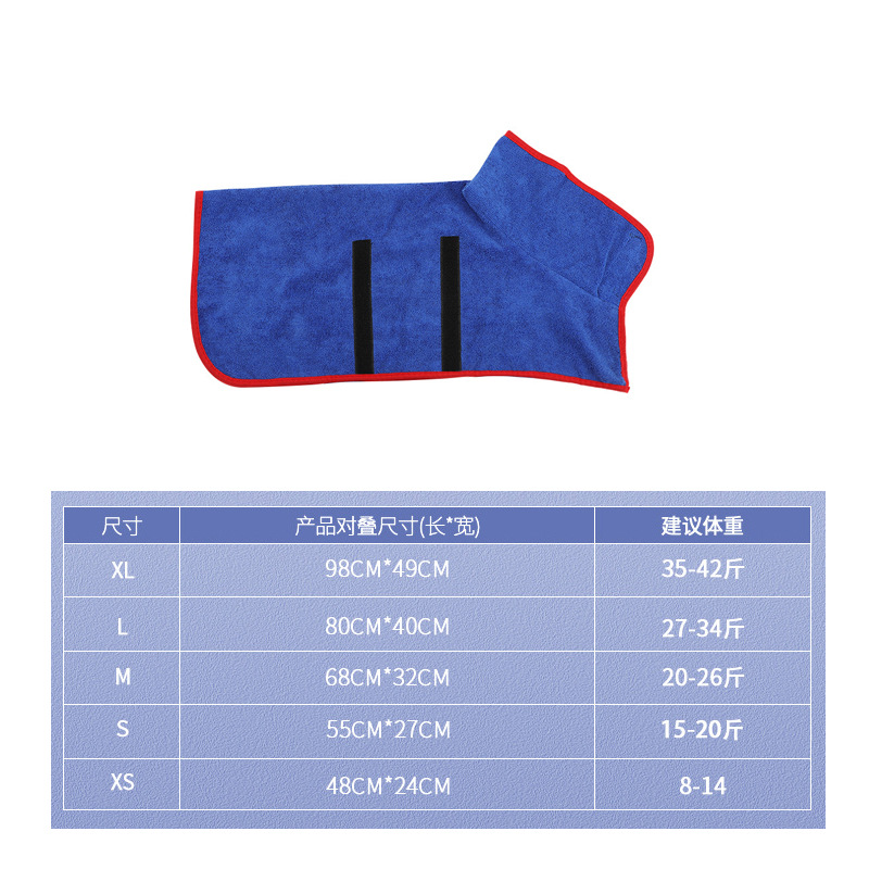 Súper fábrica nueva Toalla de baño para mascotas Toalla de baño para perros Toalla de baño súper absorbente Toalla de baño manta de algodón puro