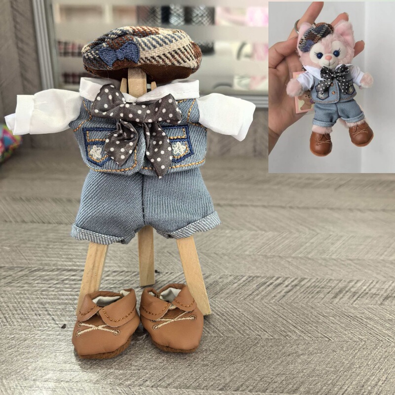 (Only Selling Doll Clothes) Wholesale of Denim Bebe Duffy Lulu Doll Outfits, Scarves, and Linabell Plush Doll Clothes (Only Selling Doll Clothes) Wholesale of Denim Bebe Duffy Lulu Doll Outfits, Scarves, and Linabell Plush Doll Clothes