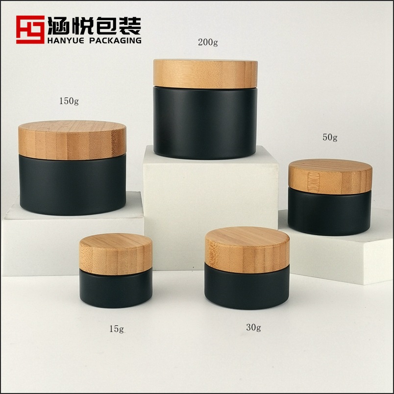 30g D61-47 tooth; matte black bottle+bamboo lid; commonly speaking glass