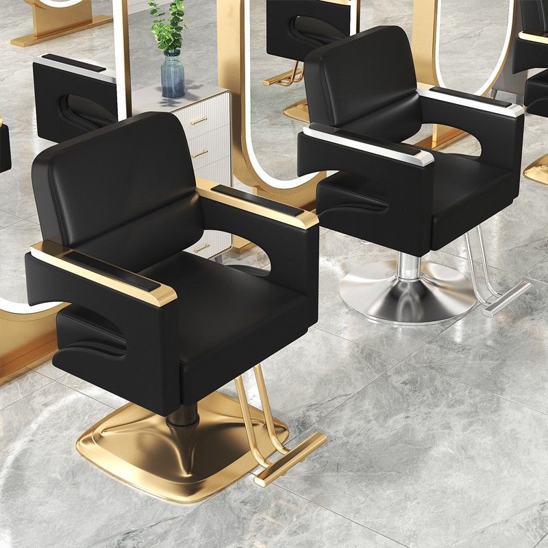 Barbería red salón especial silla de corte de pelo silla de corte de pelo red salón de peluquería silla de elevación