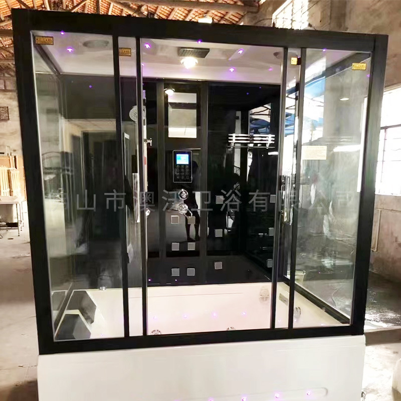 Baño de vapor sala de vapor hogar sala de sauna comercial baño de vapor de acrílico de doble uso toda la ducha sauna sudor vapor