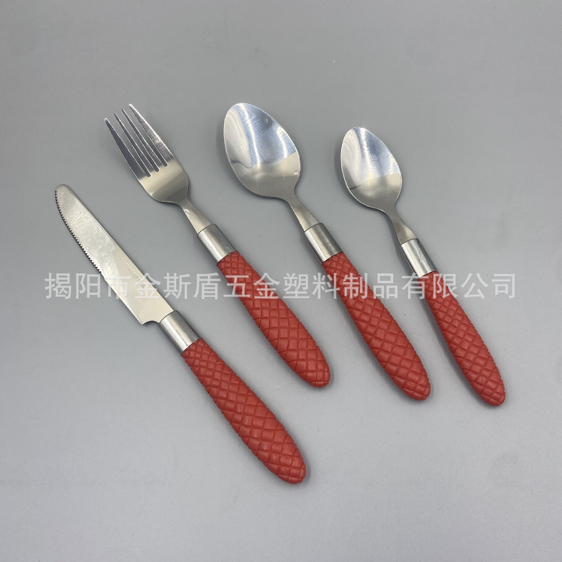 24件套不锈钢餐具刀叉勺套装低档便宜南美非洲欧美西餐餐具16件套