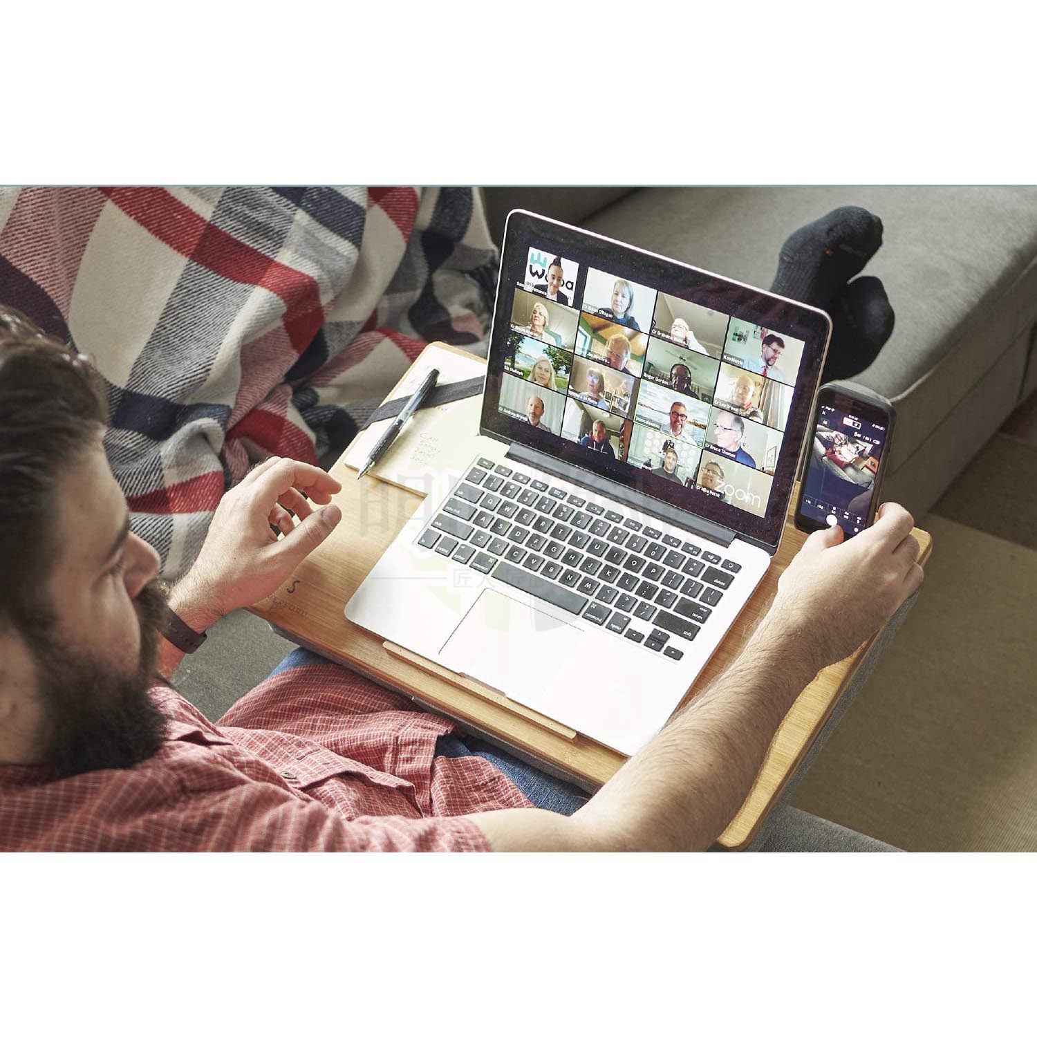 Lap Desk for Laptop with Cushi