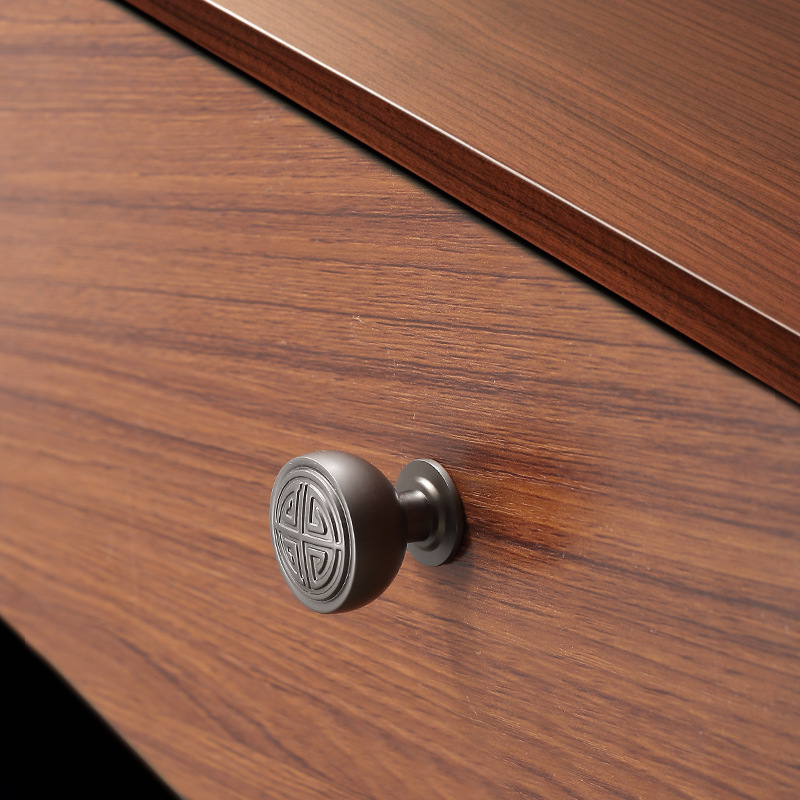 金色衣櫃門拉手新中式輕奢櫥柜子門把手抽屜床頭櫃高檔單孔手柄