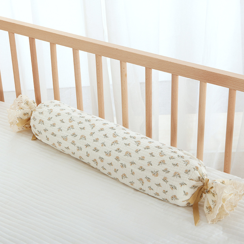 4層ガーゼ赤ちゃんキャンディー枕長い枕そば殻枕横転防止枕真珠綿枕は取り外して洗うことができる|undefined