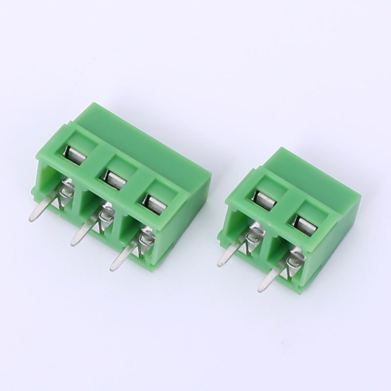 Kf127端子5.0/5.08mmネジ式pcb2p/3pスプライシング可能銅足コネクタ回路基板|undefined