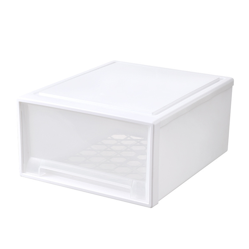 Caja de almacenamiento de cajón transparente para el hogar caja de almacenamiento de armario de ropa de almacenamiento de artefactos caja de almacenamiento