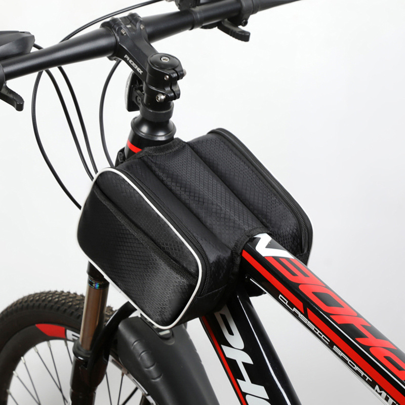Bicycle Beam Bag, Mountain Bike Front Beam Bag, Bicycle Bag Storage Bag, Bicycle Front Bag, Cycling Equipment Accessories