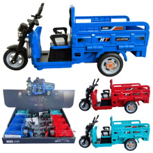 跨境惯性电动摩托三轮车仿真音乐灯光三蹦子男孩礼物儿童玩具礼品