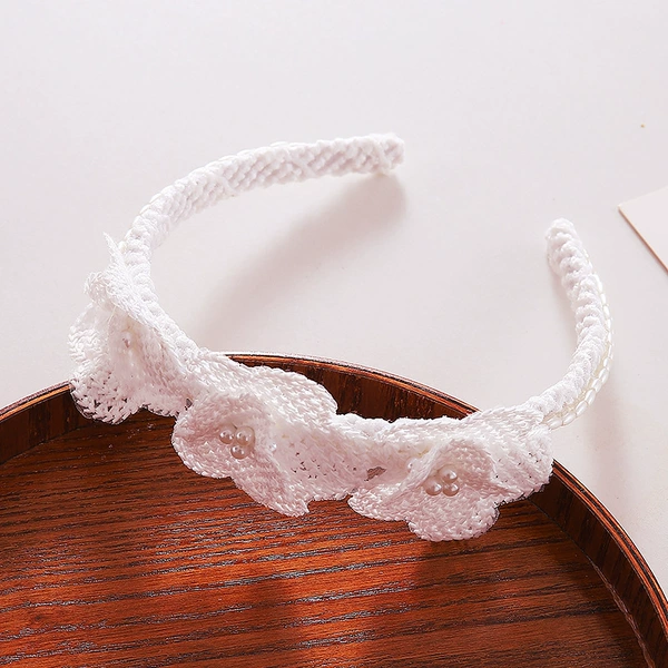 【7】White flower small pearl style