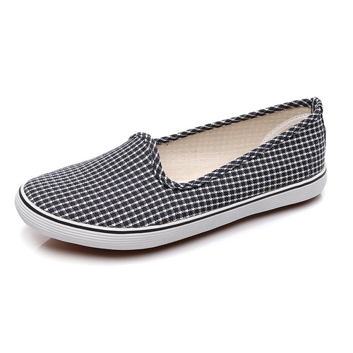 Spring new old people's cloth shoes, women's tendon sole shoes, middle-aged and elderly mother's shoes, old Beijing canvas shoes, non-slip soft soles