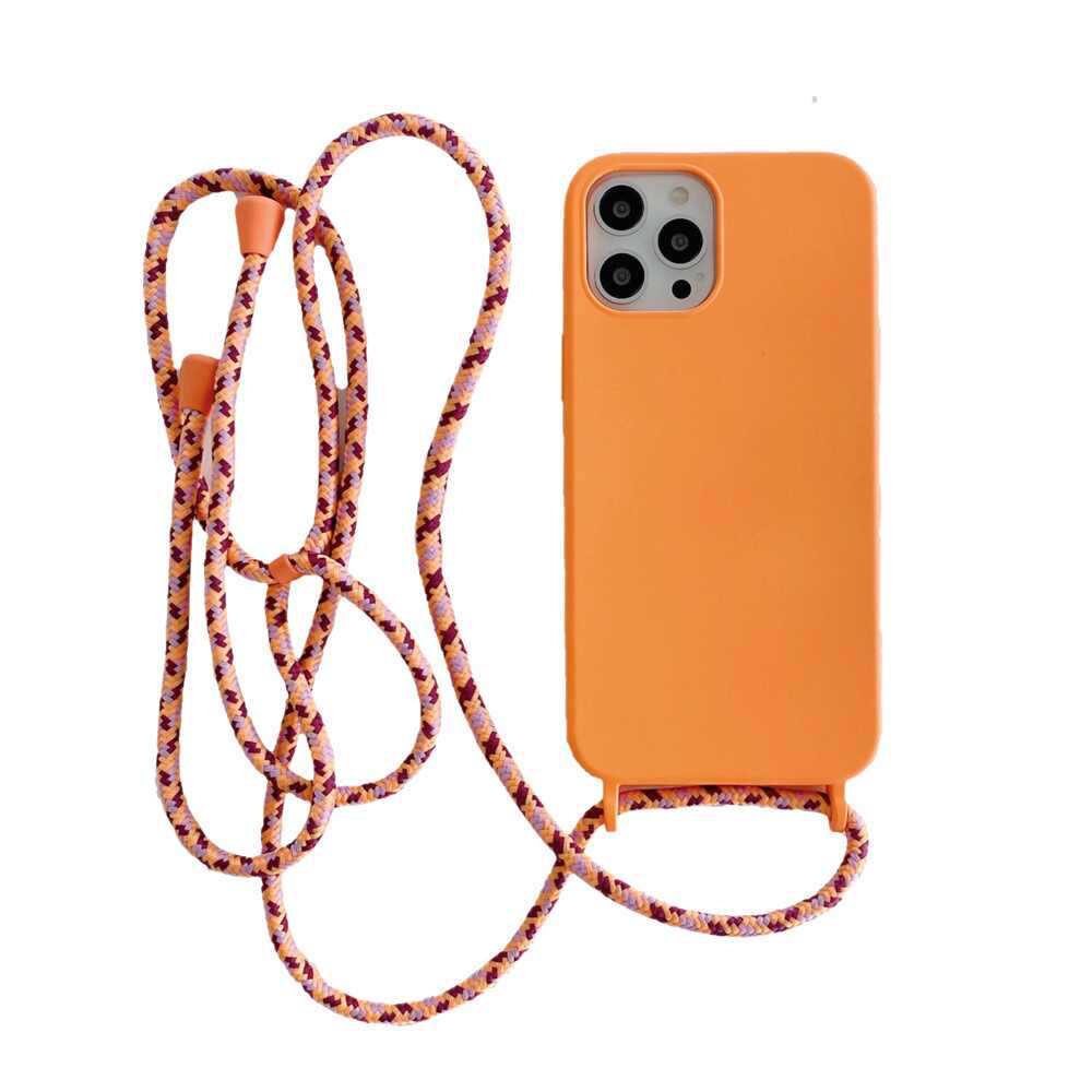 Adatto per 15/16, custodia per iPhone 12, anti-caduta, design semplice, con cordino, custodia protettiva a tracolla, 17 Pro Ins_voghion.com