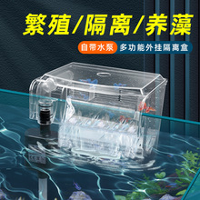 海缸外置藻盒海水缸珊瑚缸外隔离盒亚克力水族箱繁殖盒鱼缸