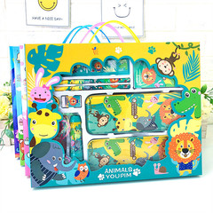 Cartoon Stationery Set Gift Box Children's Creative Gift Prize Kindergarten Graduation School Supplies Primary School Student Gift