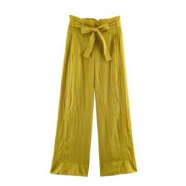 外贸女装2026夏季新款欧美风时尚简约百搭系带休闲长裤子 4043253