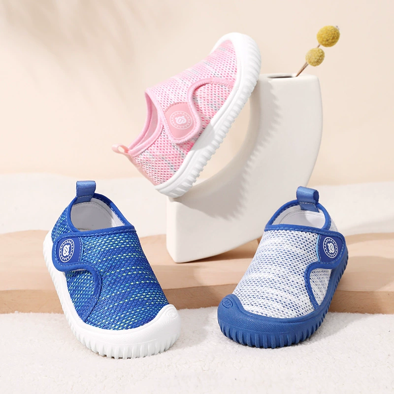 Ходунки детская годовалая весенняя летняя детская обувь нескользящая мягкая подошва дышащая мальчик детский сад крытый холст маленькая белая обувь