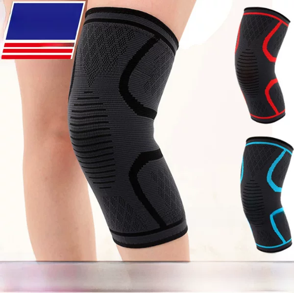 Professional sports knee pad cover men's and women's fitness running basketball equipment menisci joint warm paint leg cover protective gear