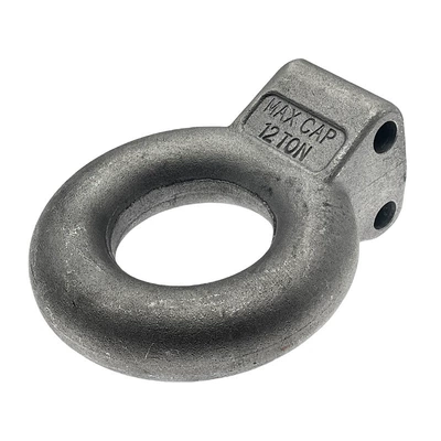 Trailer Trailer modification parts forged traction ring trailer Ring traction hook 3-inch adjustable fixed ring trailer hook (Other Car Modifications) - separate-trailer-ring