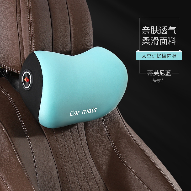 De gama alta reposacabezas del coche soporte lumbar fábrica al por mayor coche de espuma de memoria cojín lumbar respaldo almohada lumbar almohada del cuello del coche almohada image 10
