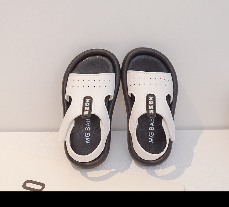 Sandali casual coreani con scarpe da spiaggia per bambini in velcro, scarpe estive per bambini_voghion.com