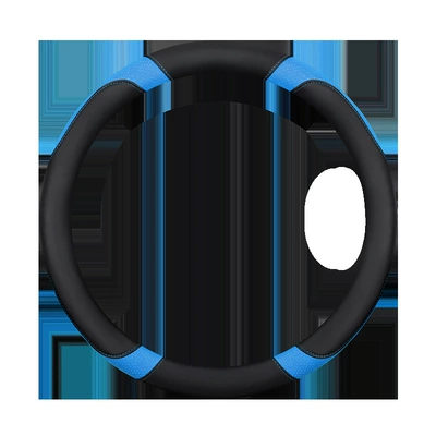 Steering wheel cover: Wheel Protector, Suitable for Suvs, Sedans - a018-black-blue-38cm