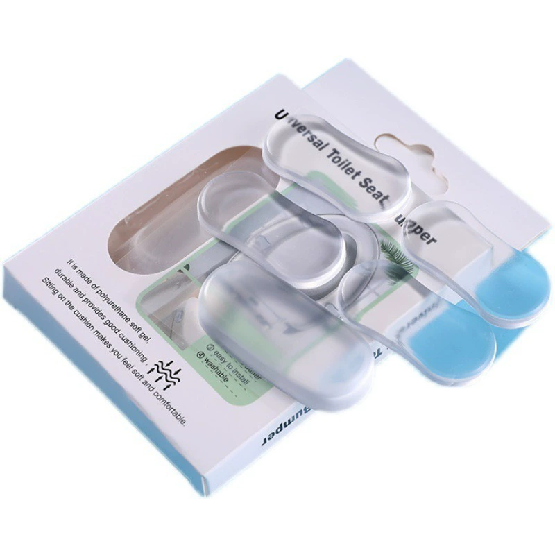Mute pad with accessories, silicone toilet