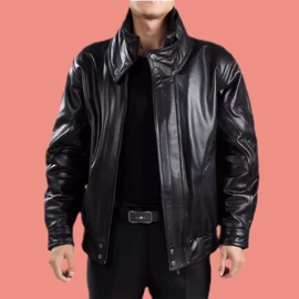 成人帽;男式皮裤;男式真皮皮衣