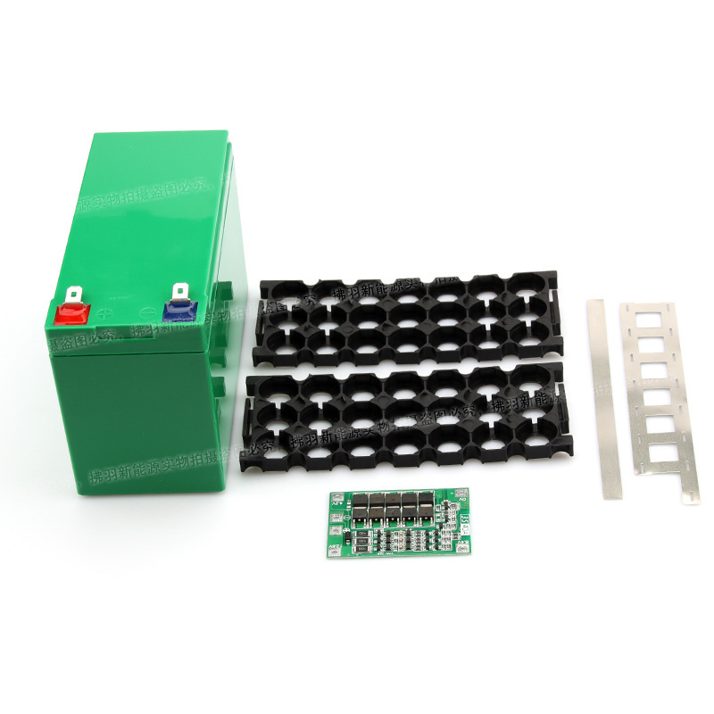 Battery shell 12v7ah sprayer lithium battery box 18650 battery box S40A protection board with balanced split Port Battery shell 12v7ah sprayer lithium battery box 18650 battery box S40A protection board with balanced split Port