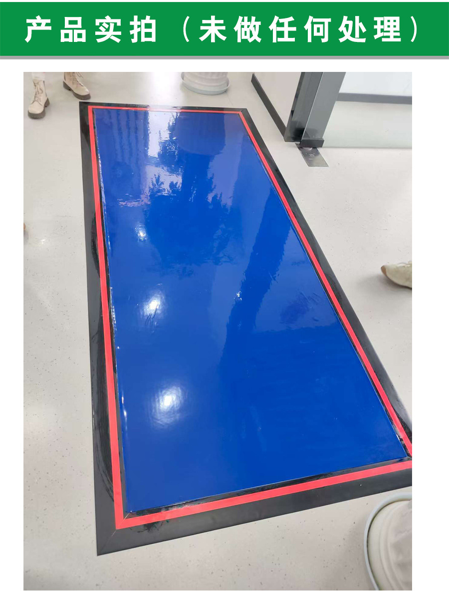 Silicone Washable Dust-Sticking Floor Mat Workshop Door Repeated Dust Removal Clean Room Wheel Cleaning Foot Mat