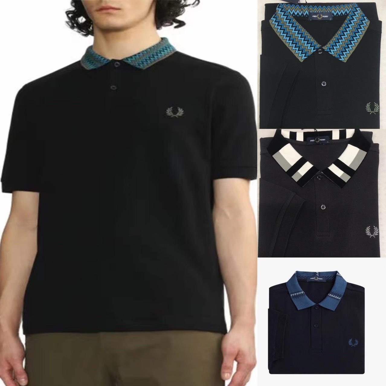 Fp Maishui 2025 New Men's Casual Polo Shirt Summer British Style Color-Blocking Short-Sleeve T-Shirt Top Casual Men's Clothing