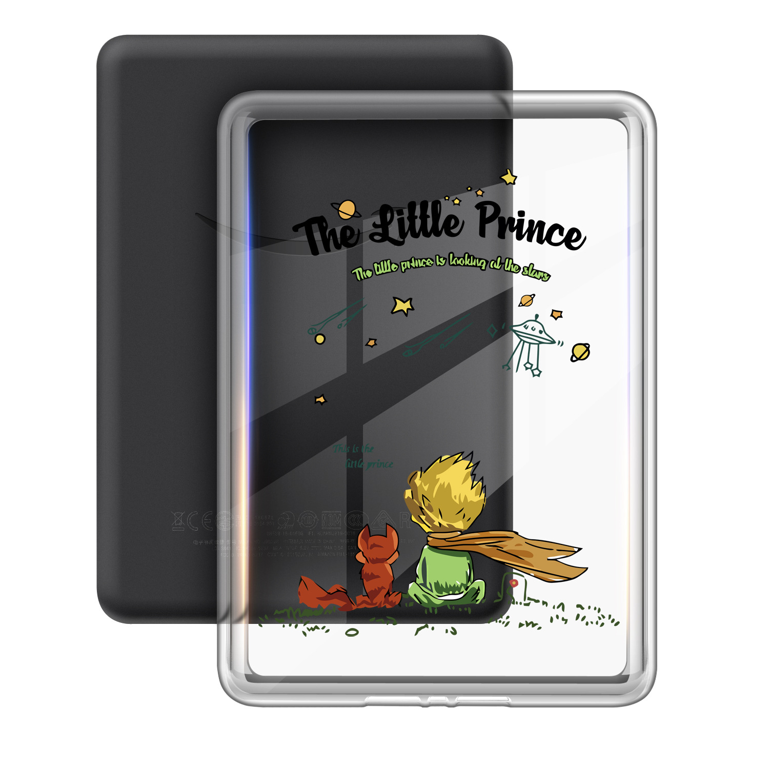 Aplicable en stock para 2024 Kindle Paperwhite6543 acrílico transparente caja protectora pintada caja única