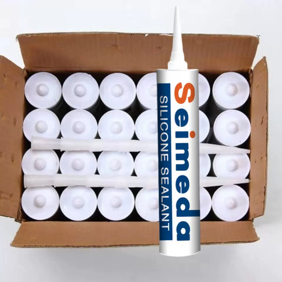 玻璃胶半透明填缝防水胶密封胶白色硅酮 密封胶