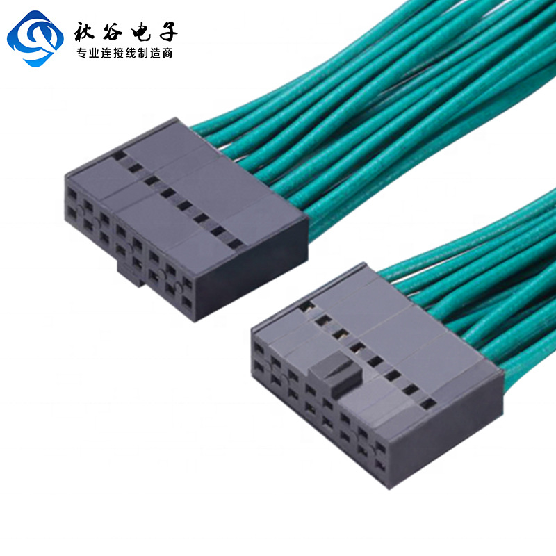 加工定做VH3.96端子线束显示屏电子连接线束公母对接带扣连接线