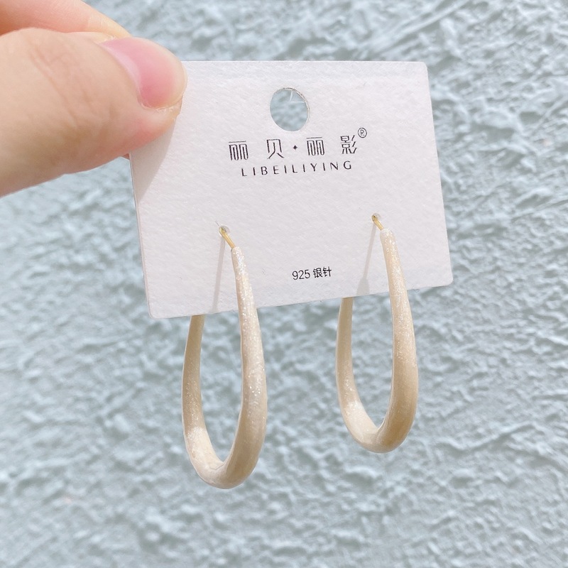 Liyin/Libeliying カラフルなオイルドリップシリーズ ニッチデザイン 高級感 おしゃれな雰囲気 イヤリング イヤリング|undefined