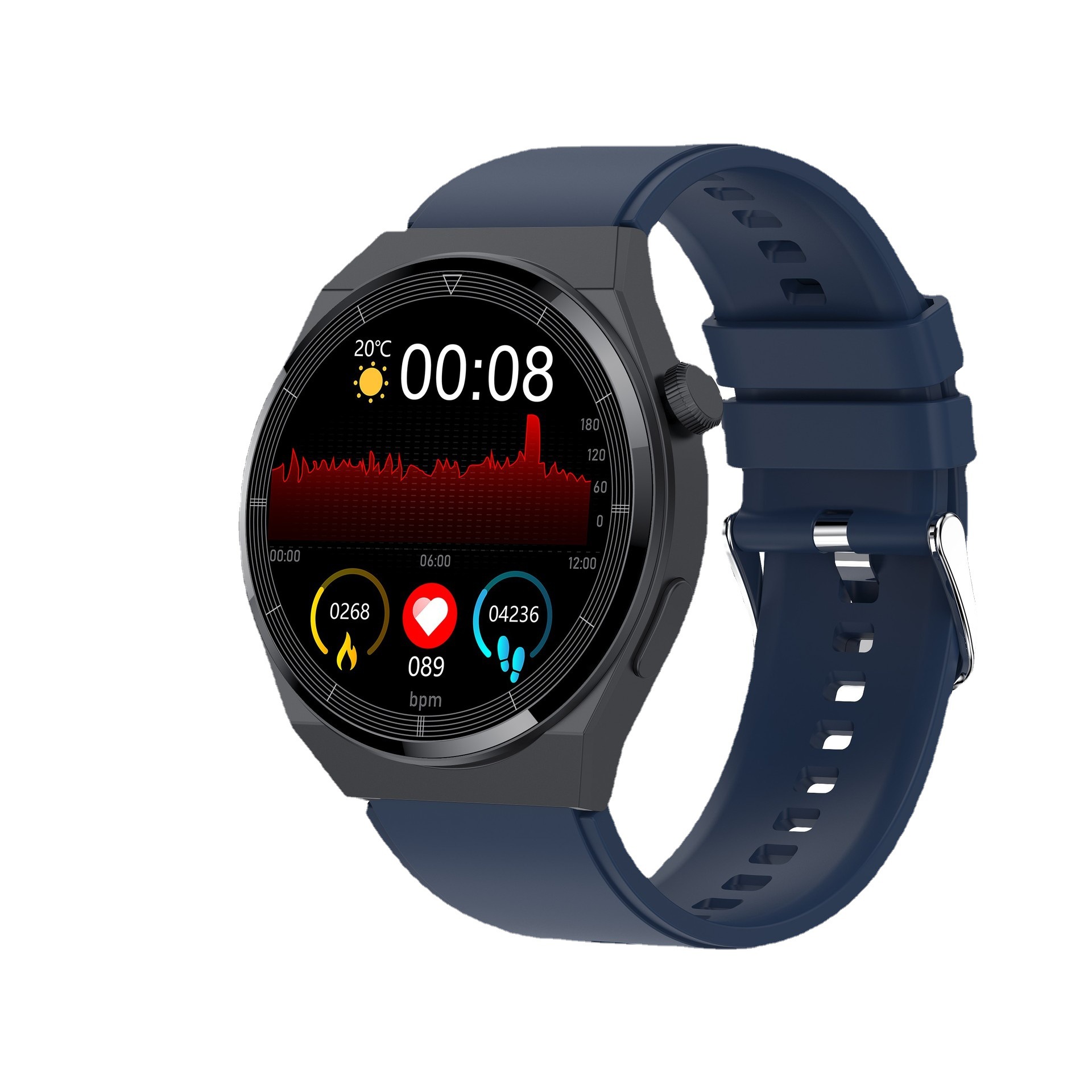 T88 Smartwatch With Bluetooth Calling And Health Tracking Features_voghion.com