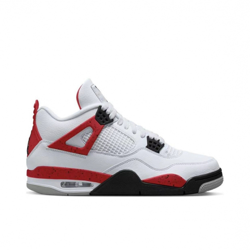 AJ4ハイエディション ミッドナイトブルー＆ホワイトセメント ハイカット ファッションカジュアルスポーツバスケットボールシューズ ピンクブラックカラー ハイカット 快適|undefined