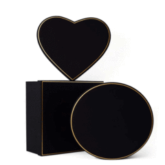 Round gift box, satin flower and fruit packaging box, love flower box, rose flower arrangement box, heart-shaped empty box, hug bucket