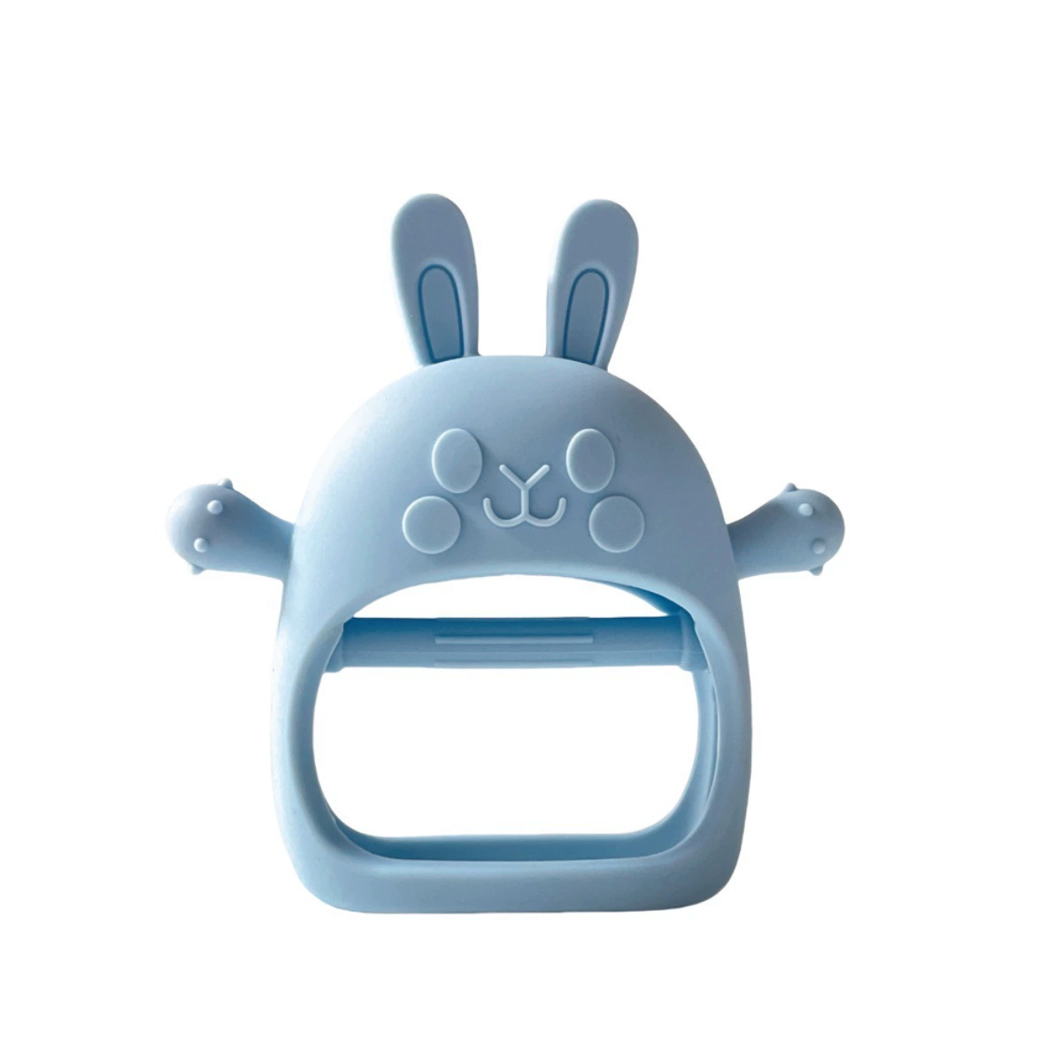 Silicone cartoon teether, children's rabbit for ears, new collection, teething