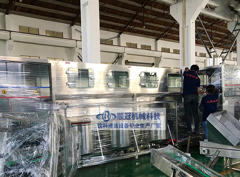 小型全自动桶装水灌装设备 大桶水灌装设备