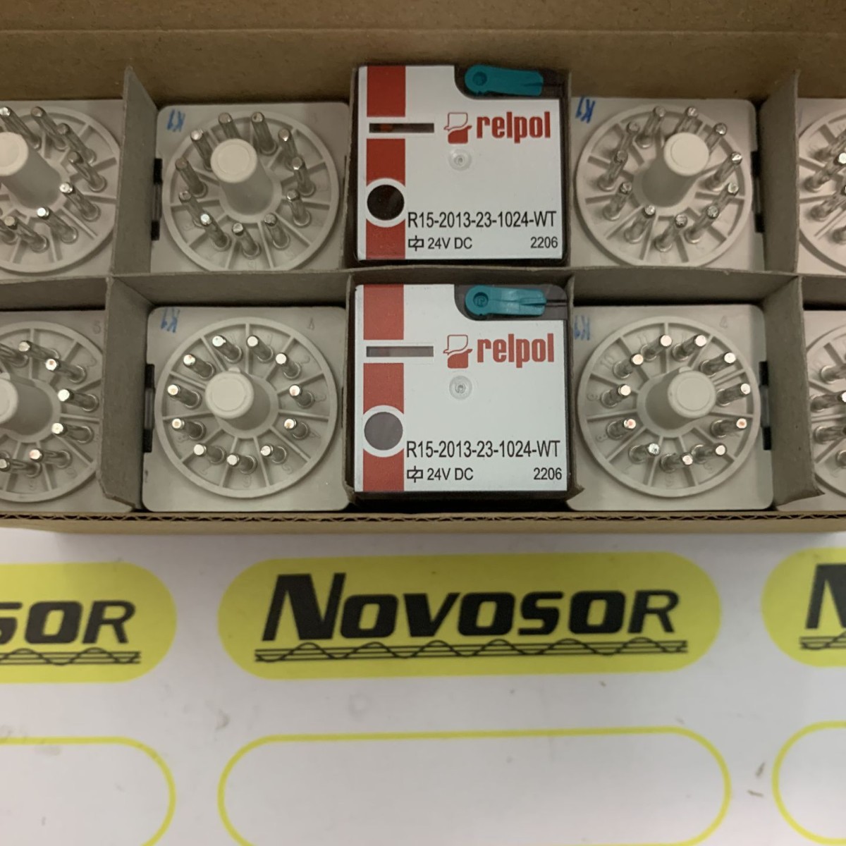 RELPOL  继电器  R15-2013-23-1024-WT   24VDC先咨询再订期货