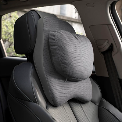 Xiaopeng G7 car headrest neck pillow mona03/P7/G6/G9/X9 cushion car seat neck pillow car pillow (Headrest) - third-generation-cashmere-headrest-premium-gray-single-piece