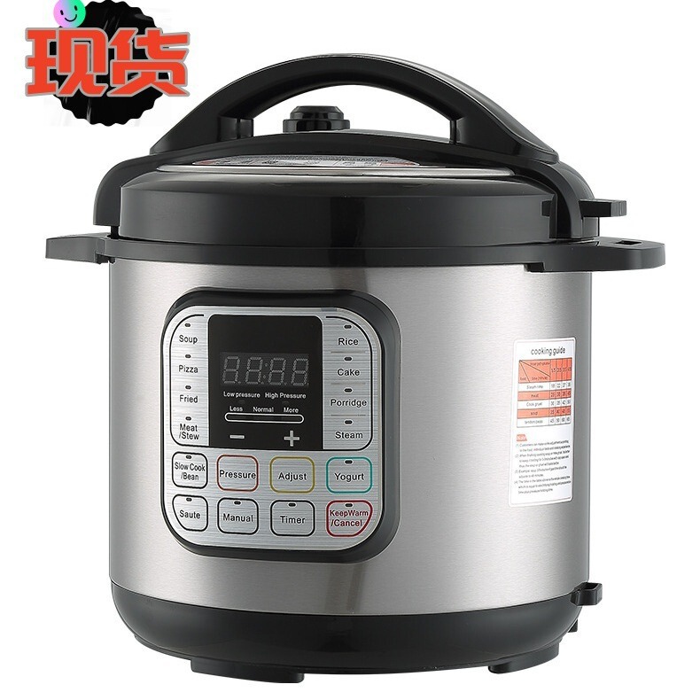 English Smart Electric Pressure Cooker High Pressure Pressure Cooker Cross-border E-commerce US 110V UK European Standard English Smart Electric Pressure Cooker High Pressure Pressure Cooker Cross-border E-commerce US 110V UK European Standard