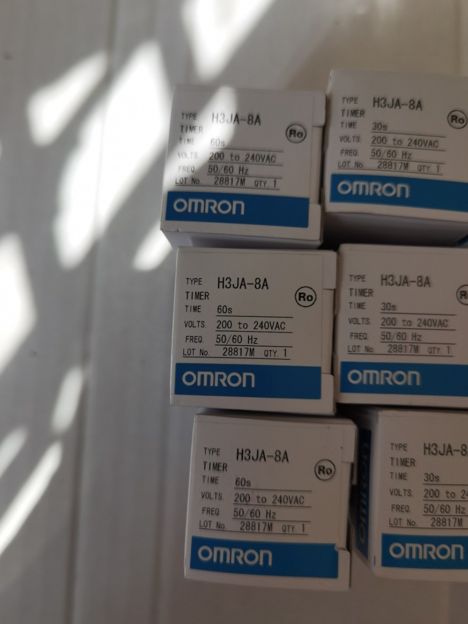 时间继电器 H3JA-8A 10S 30S 60S