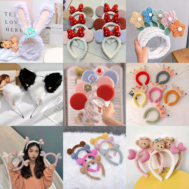 Fashion Flower Cloth Handmade Hair Band 1 Piece display picture 1