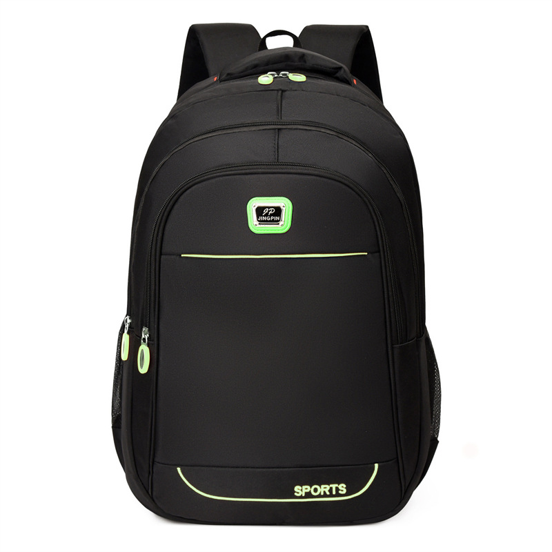 Mochila simple para computadora portátil para hombres de nuevo estilo, tendencia de moda, mochila de negocios multifuncional de gran capacidad al por mayor