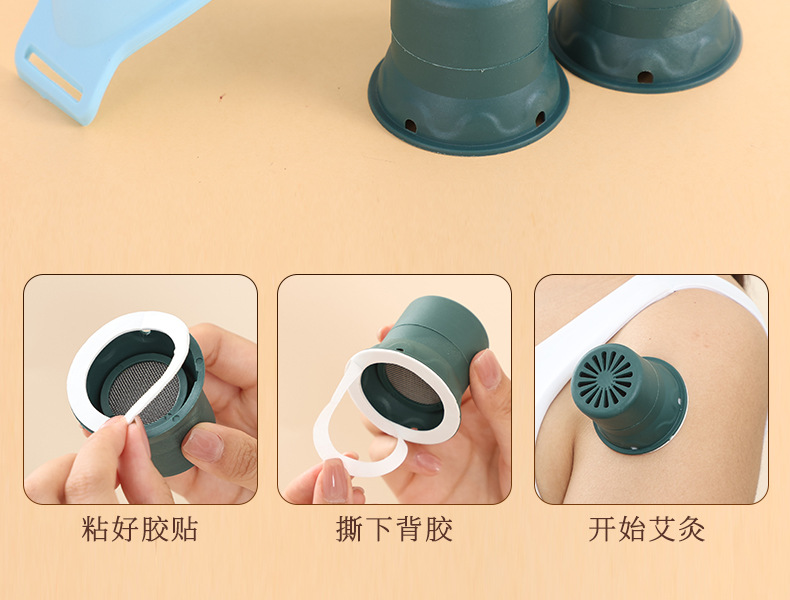 Eye Moxibustion Device Home Warm Eye Care Tool with Moxa Stick Holder for Adults and Children quality and texture