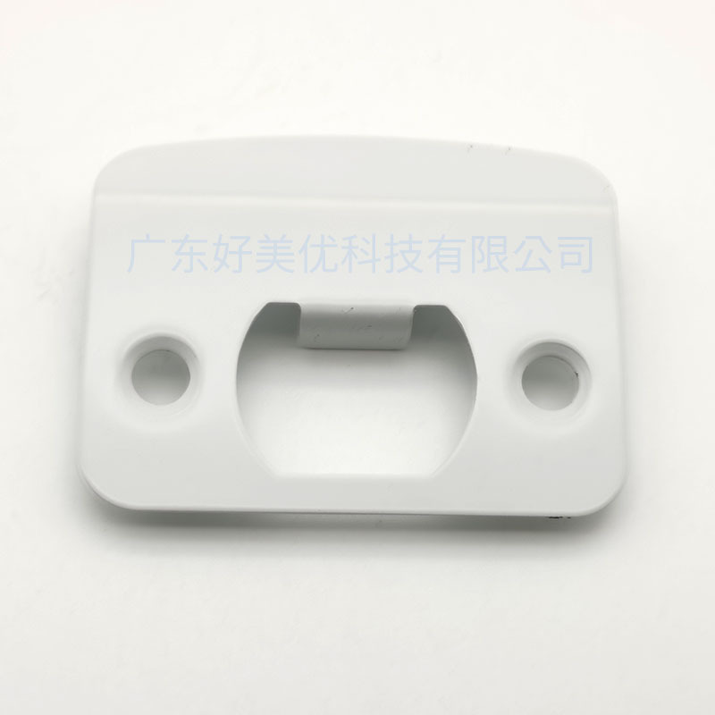 Placa de bloqueo de madera pieza de guía de perno de la puerta bloque de bloqueo cuerpo hebilla pieza perno hebilla caja hardware en stock accesorios al por mayor